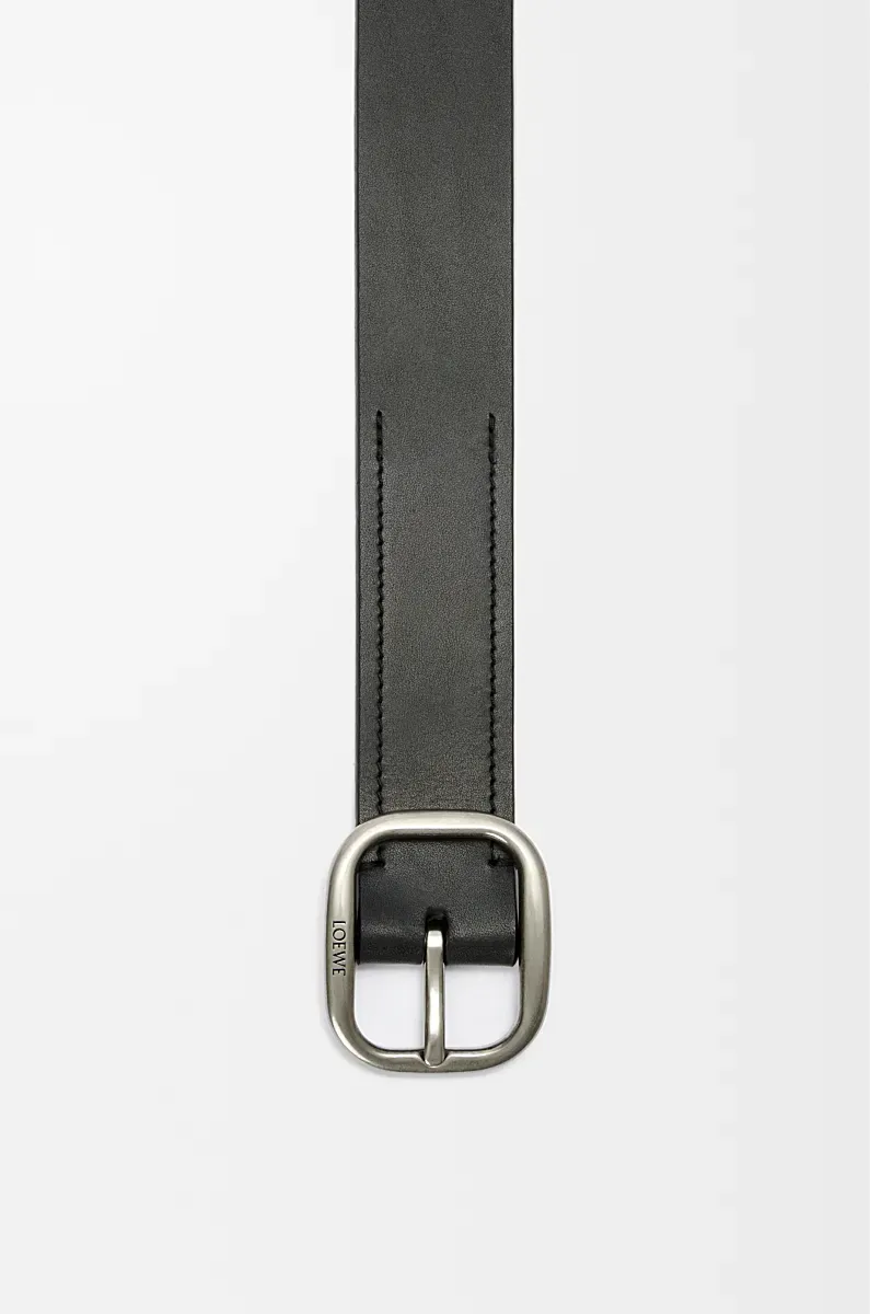 Rounded Soft Belt In Classic Calfskin