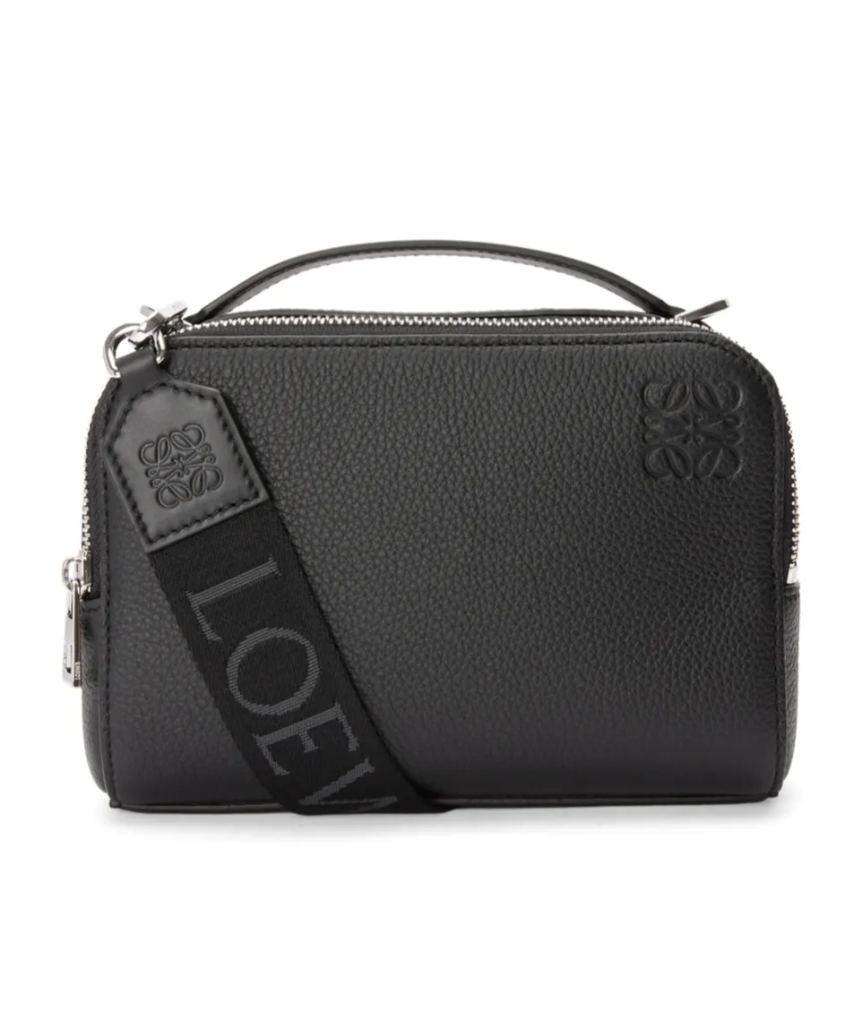 Logo Embossed Mini Camera Bag