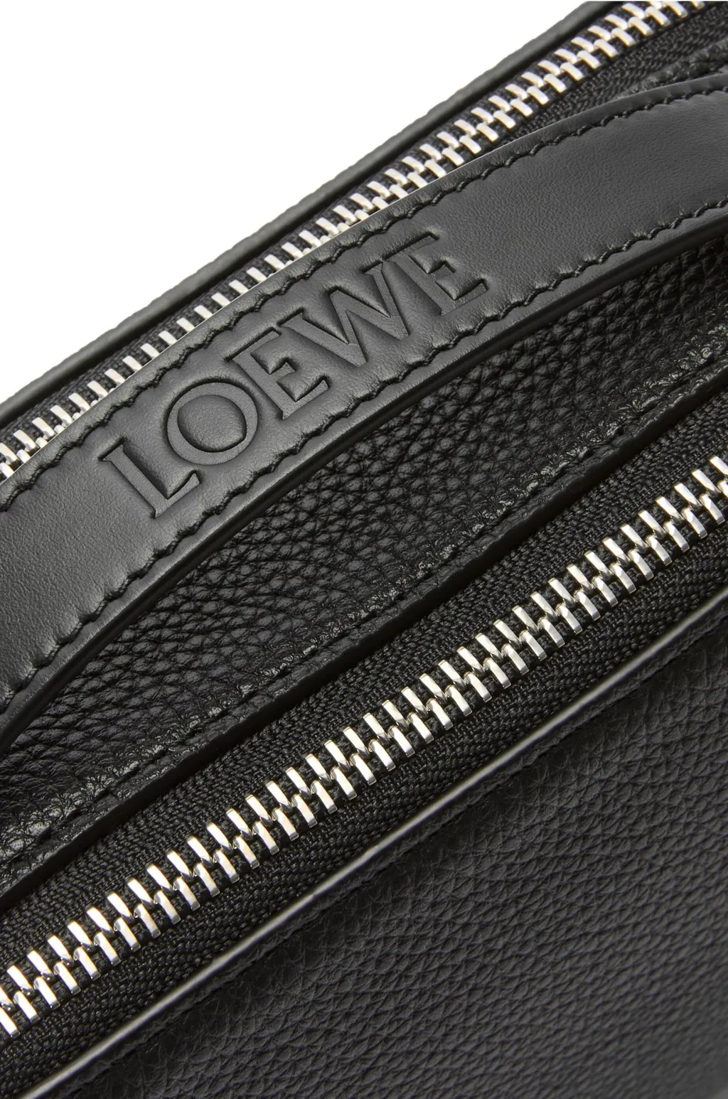 Logo Embossed Mini Camera Bag