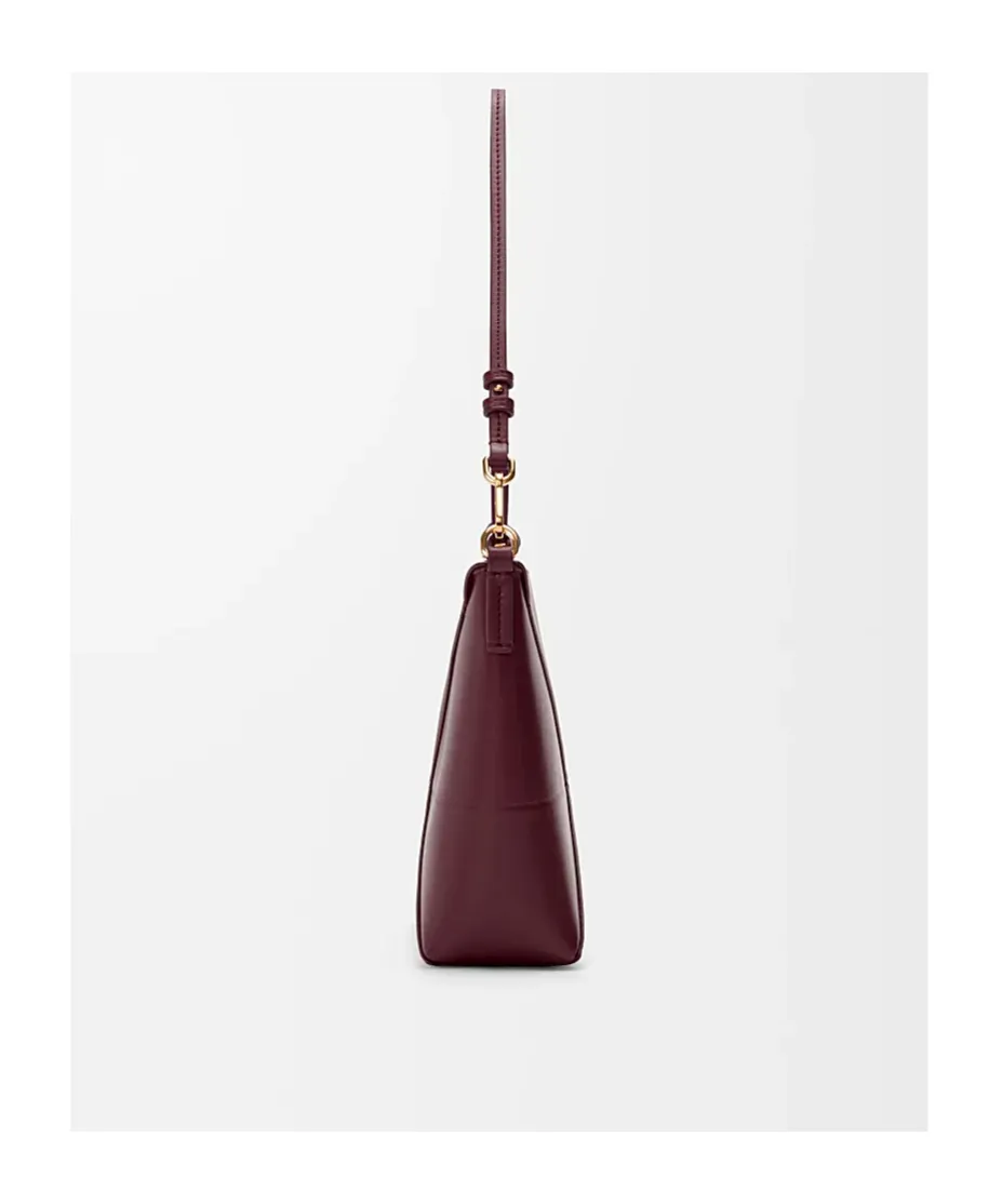 Puzzle Fold Logo Embossed Pouch Bag