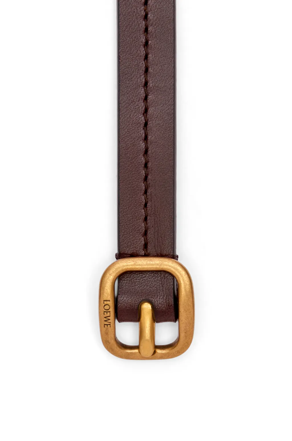 Logo Engraved Rounded Soft Belt