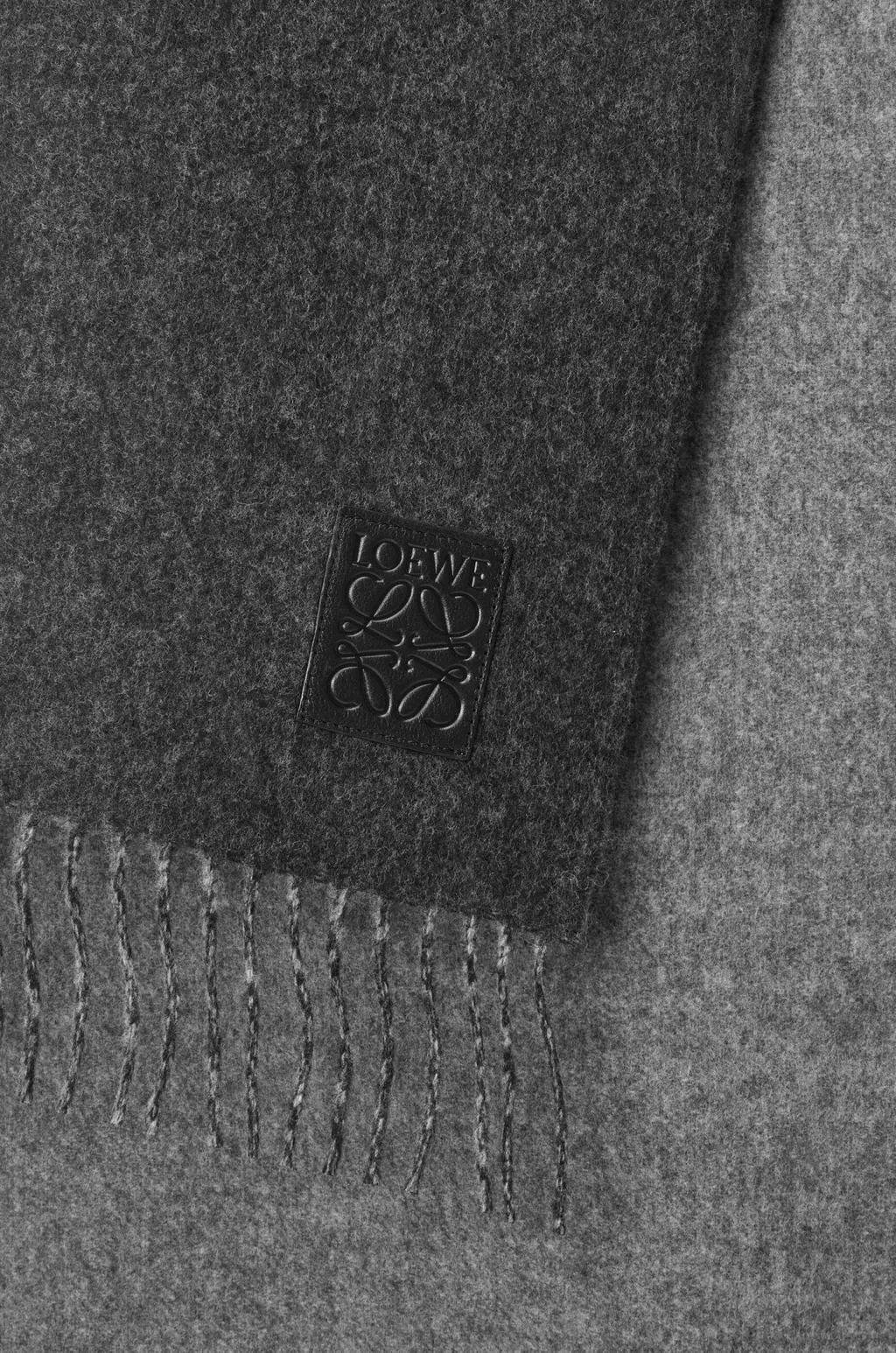 Scarf In Wool And Cashmere