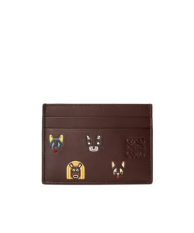 X Louis Wain Leather Cardholder