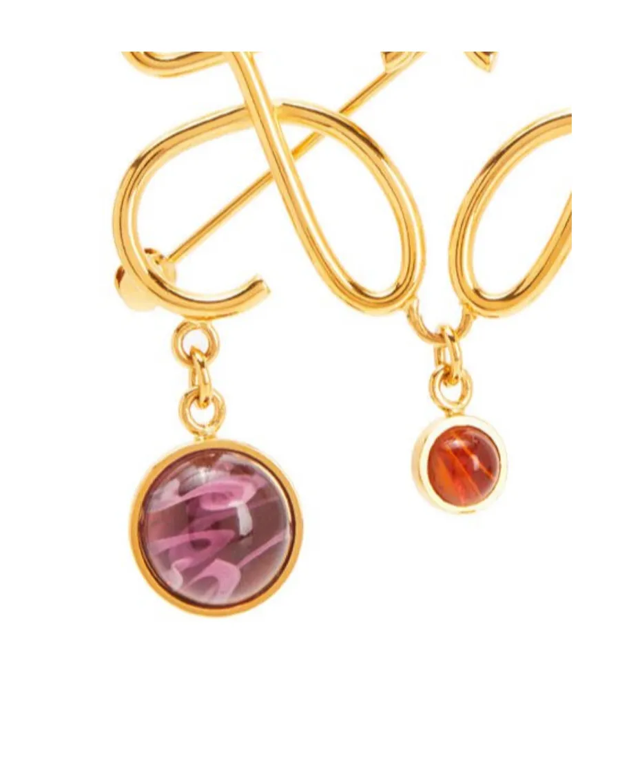 Small Anagram Brooch