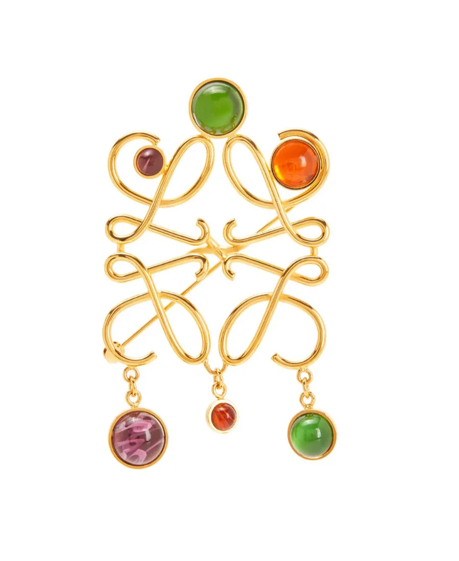 Small Anagram Brooch