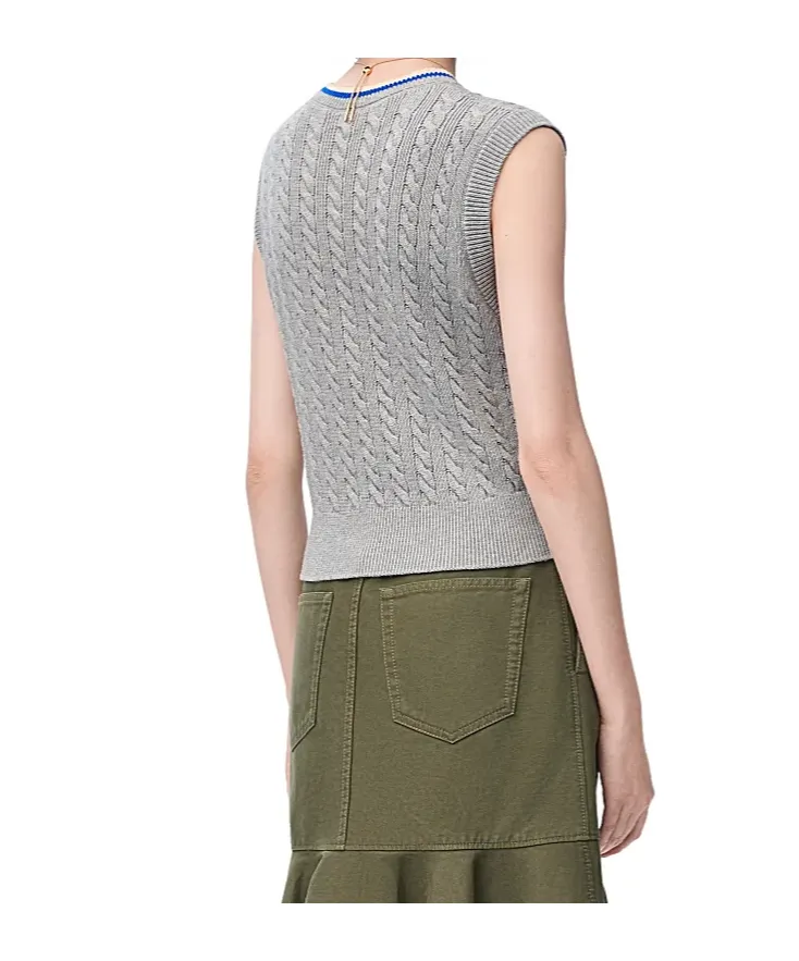 Vest In Cotton