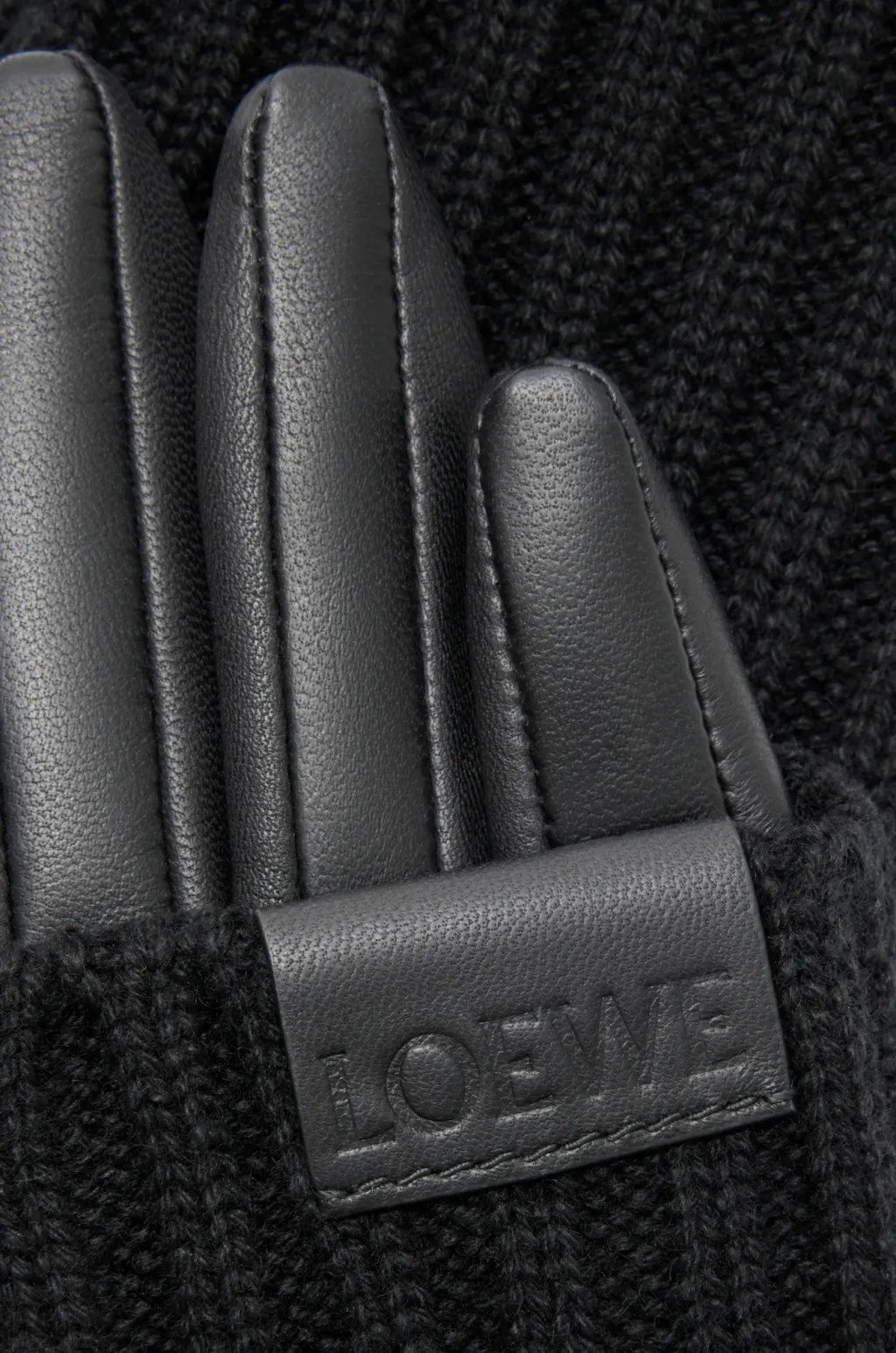 Gloves In Cashmere And Nappa Lambskin