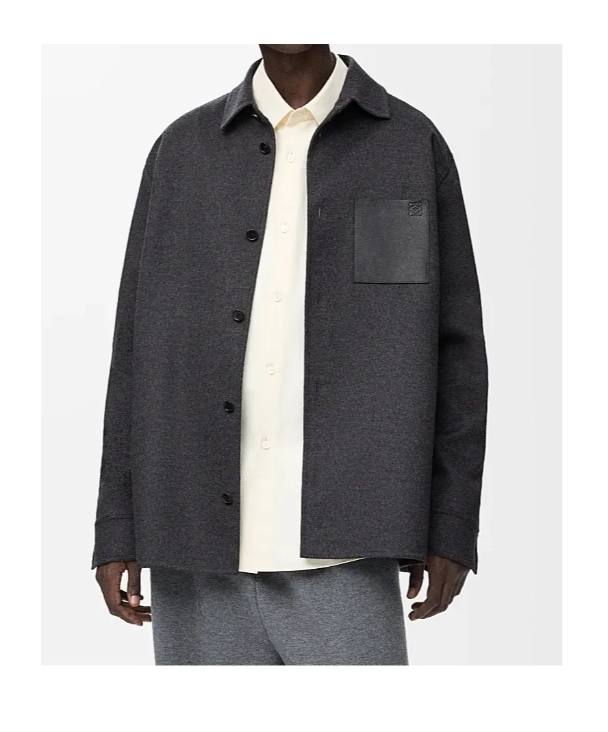 Anagram Patch-Pocket Overshirt