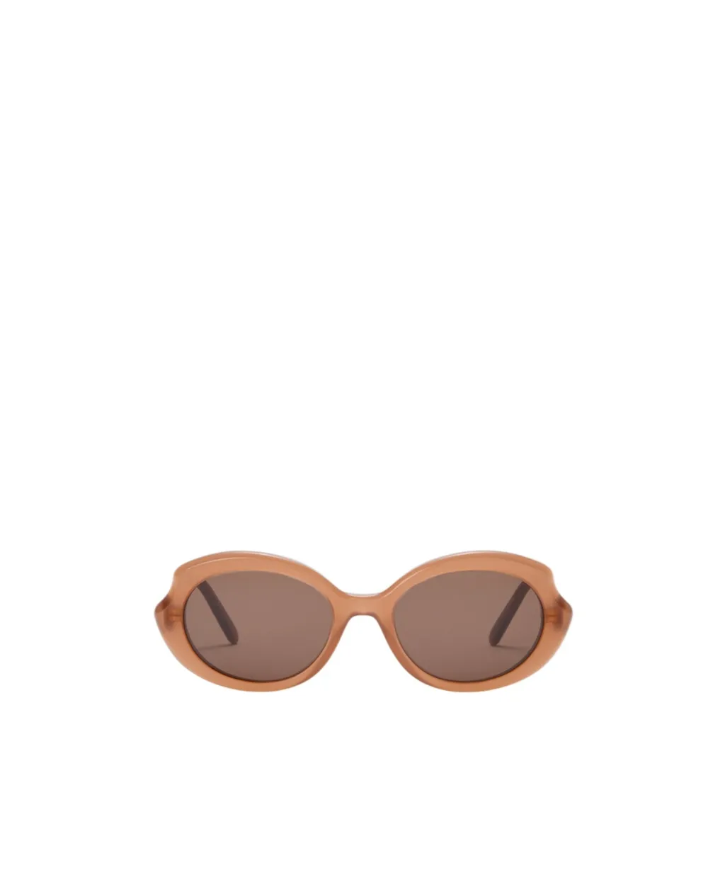 Mini Oval Slim Sunglasses