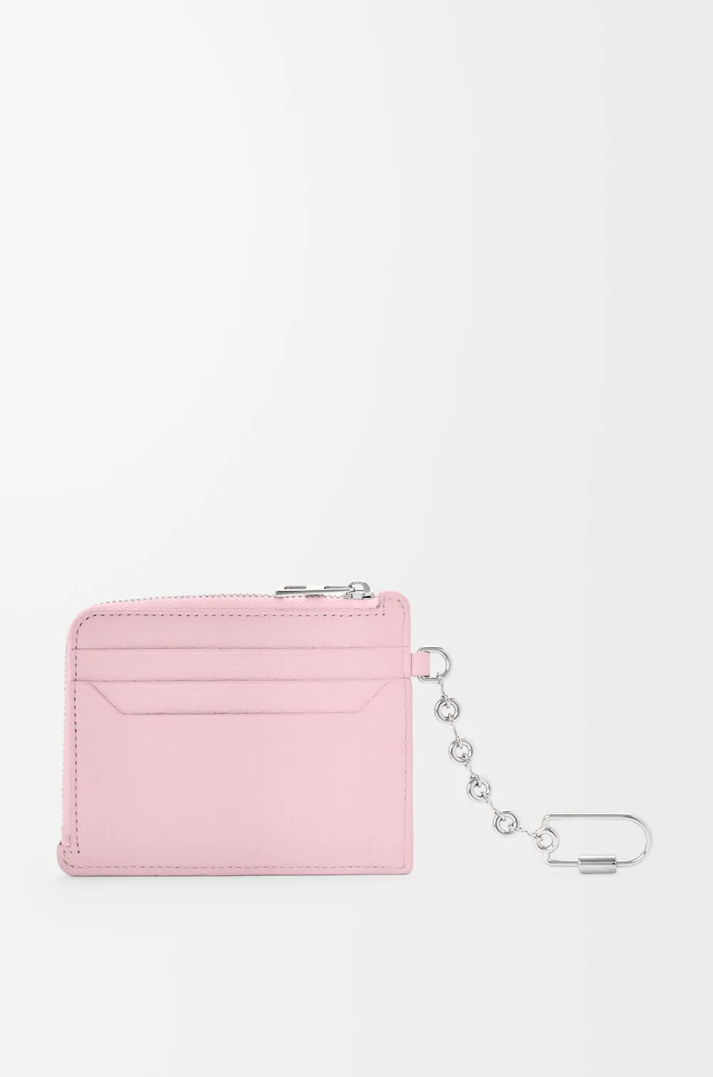 Anagram Square Coin Cardholder In Pebble Grained Calfskin