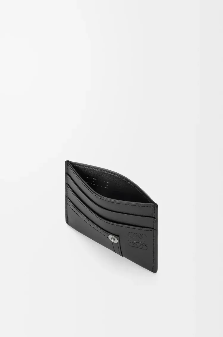 Panta Plain Cardholder In Shiny Calfskin