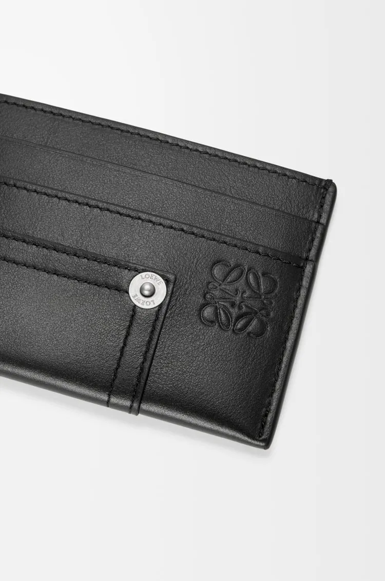 Panta Plain Cardholder In Shiny Calfskin