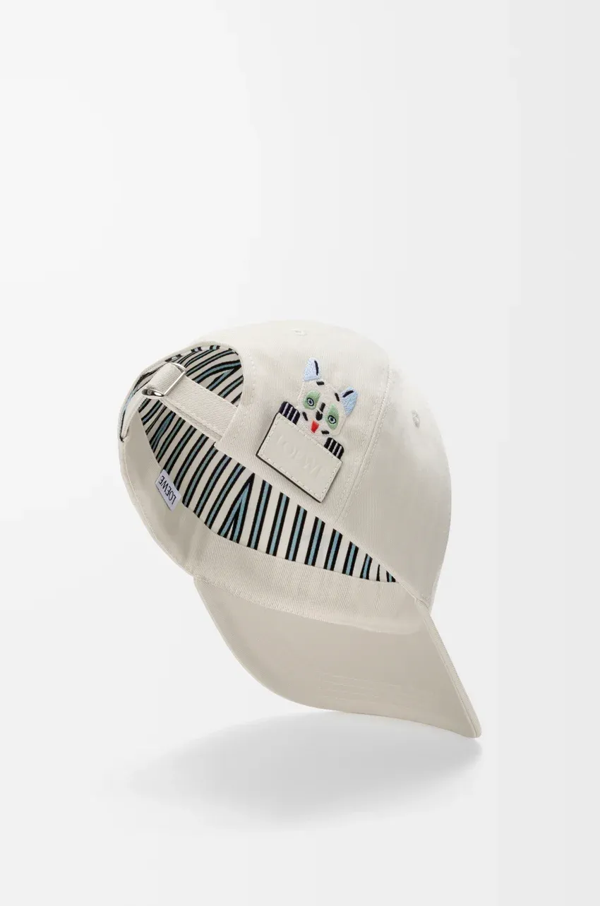 Futurist Cat Embroidered Baseball Cap