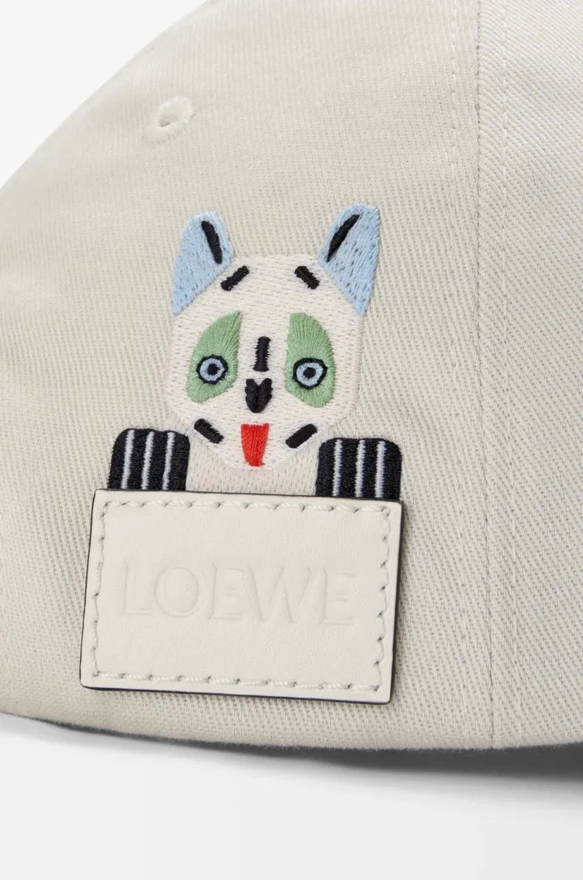 Futurist Cat Embroidered Baseball Cap