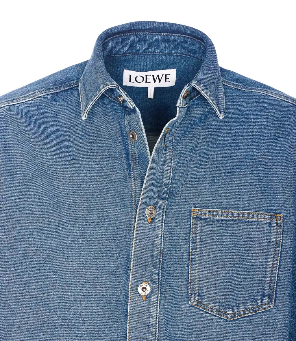 Anagram Overshirt In Denim