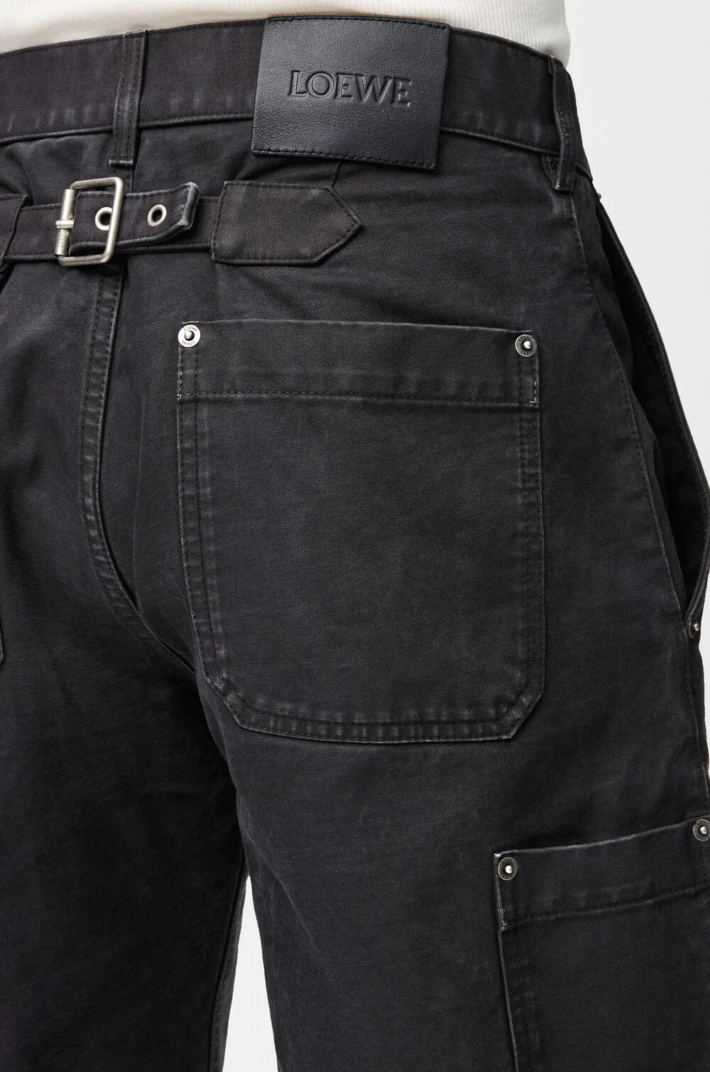 Belted Pocket Trousers
