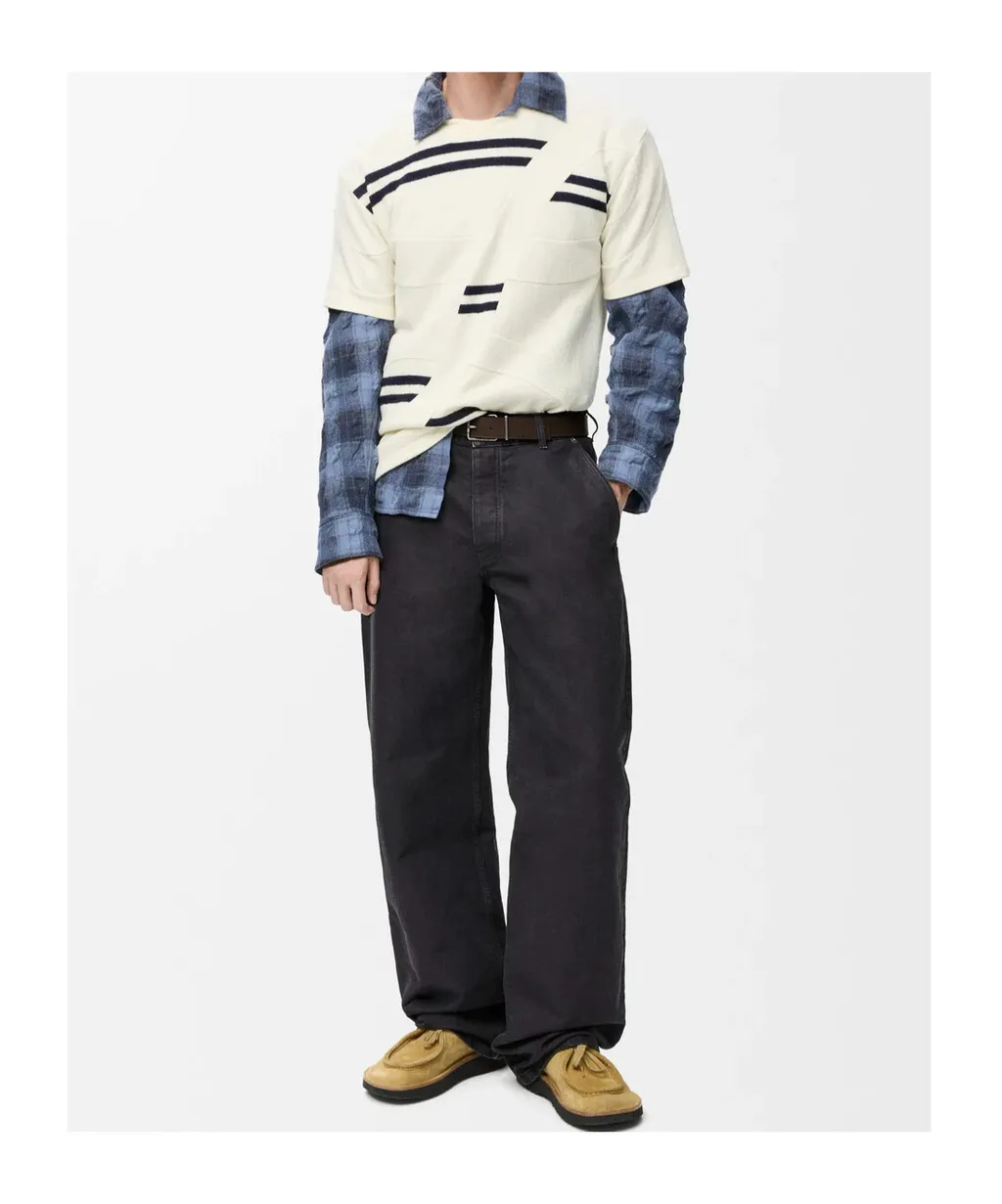 Belted Pocket Trousers