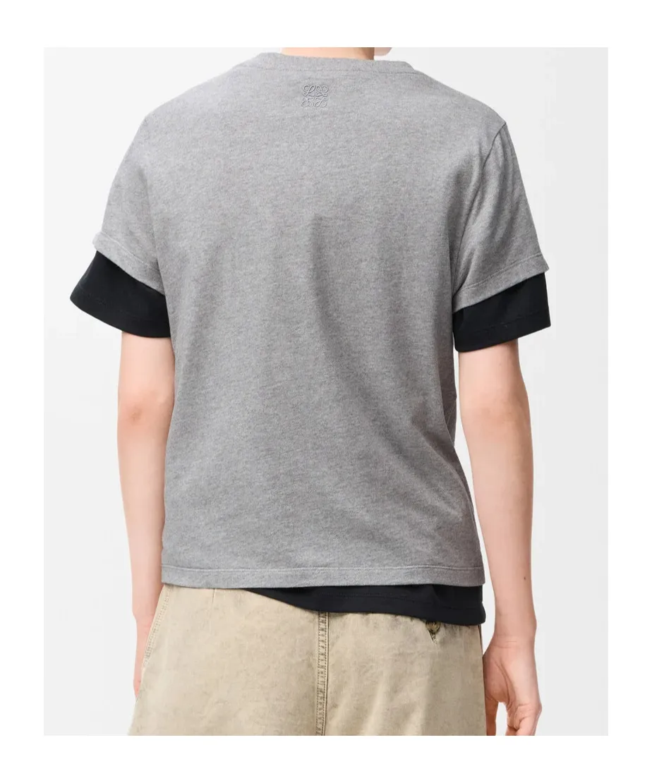 Anagram Embroidered Crewneck T-Shirt