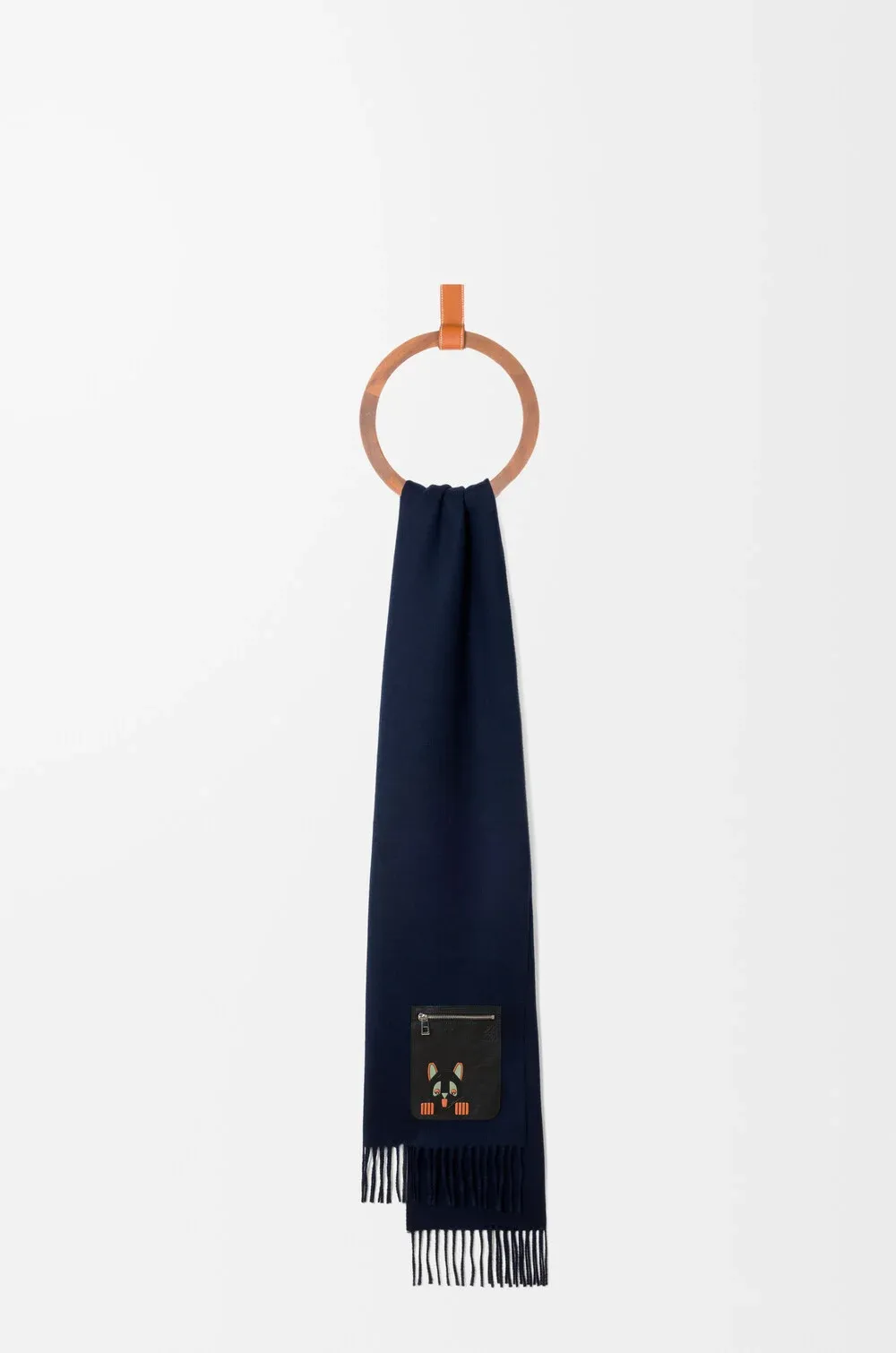 Scarf In Wool And Cashmere