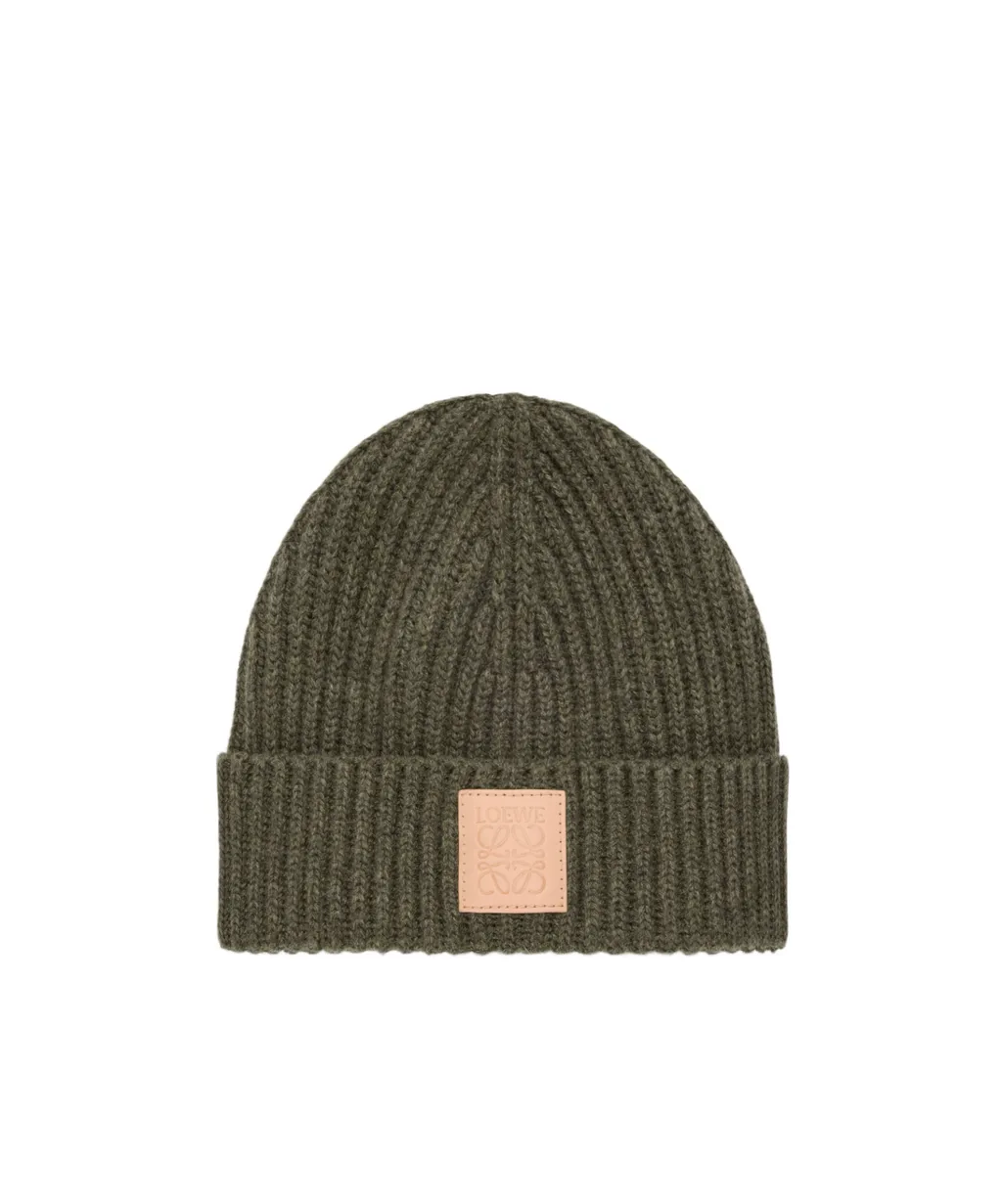 Logo Patch Knitted Beanie