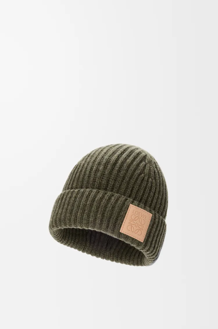 Logo Patch Knitted Beanie