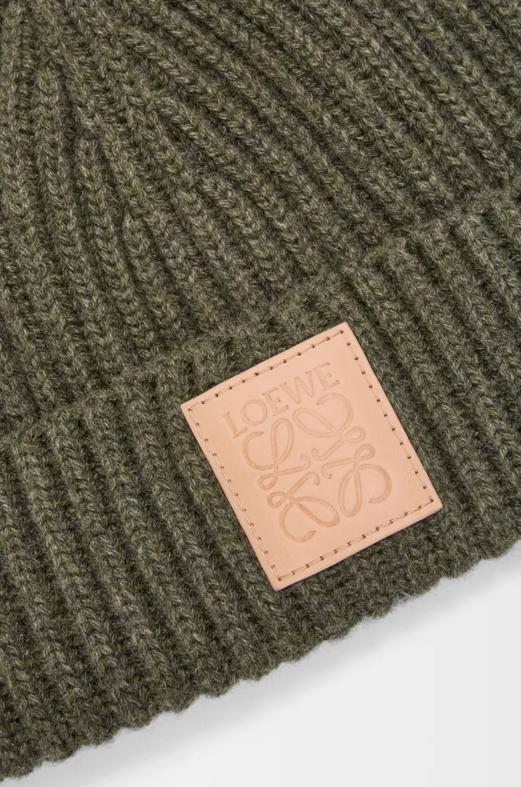 Logo Patch Knitted Beanie