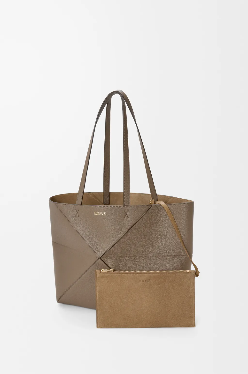 Medium Horizontal Puzzle Fold Tote Bag