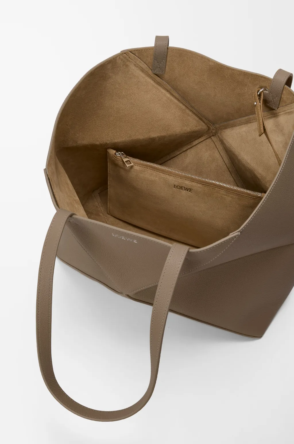 Medium Horizontal Puzzle Fold Tote Bag