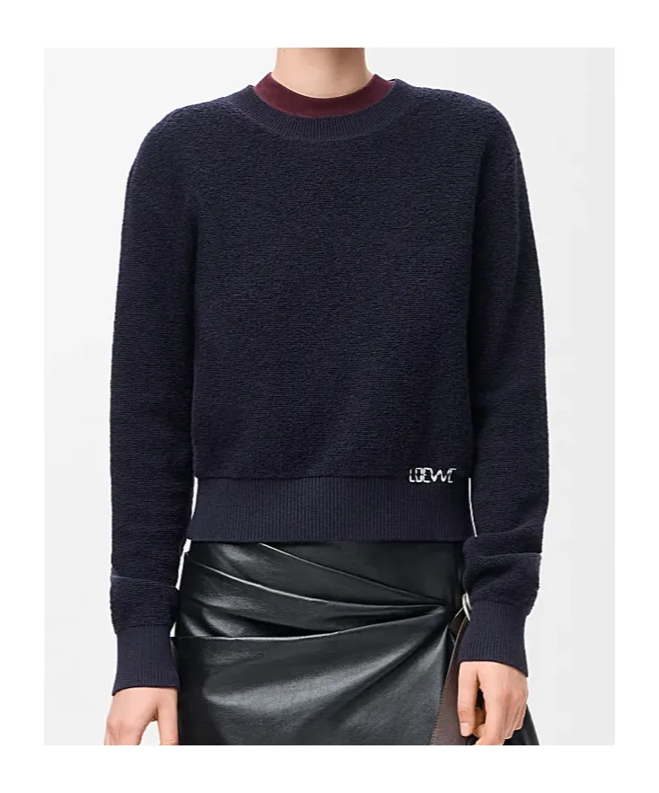 Logo Embroidered Crewneck Jumper