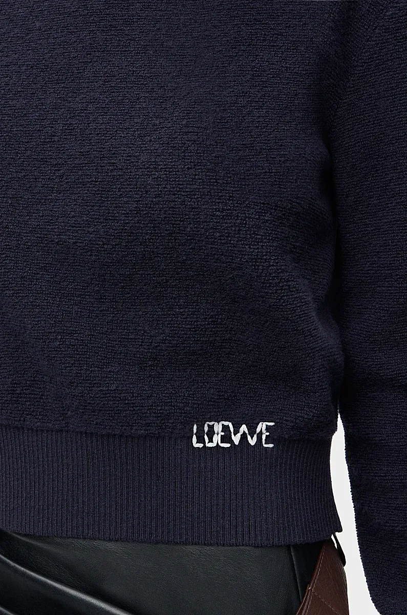 Logo Embroidered Crewneck Jumper