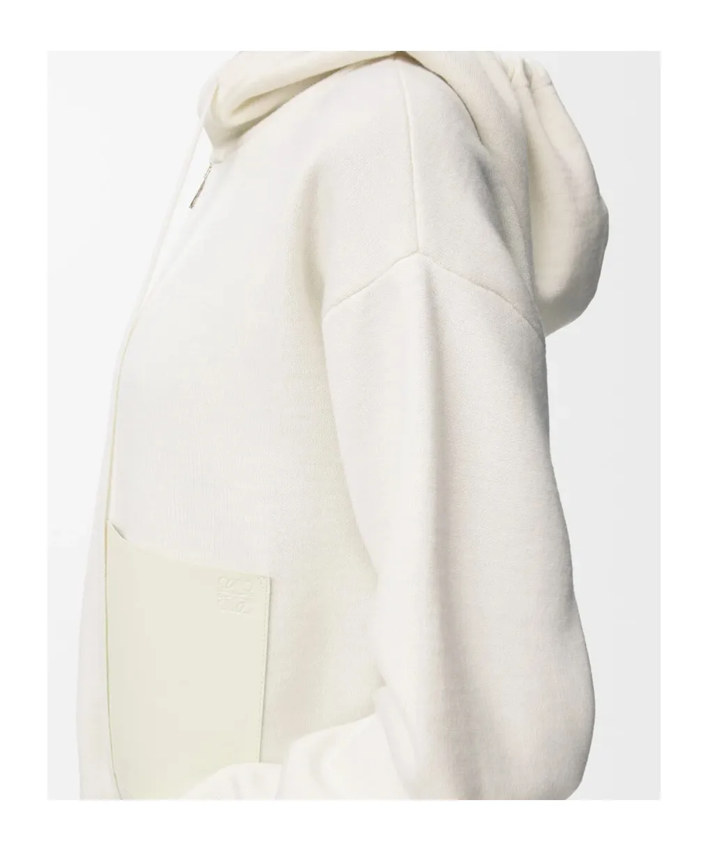 Zip-Up Hoodie In Wool