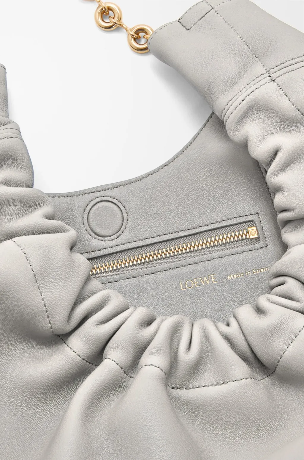 Small Squeeze Bag In Mellow Nappa Lambskin