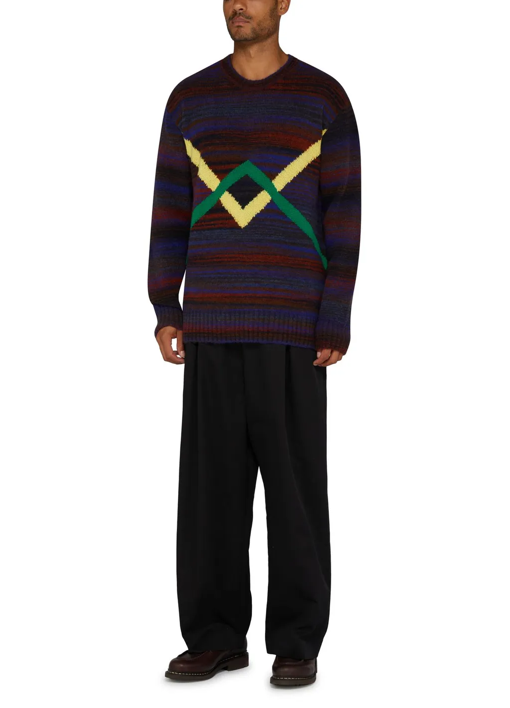 Striped Knitted Sweater
