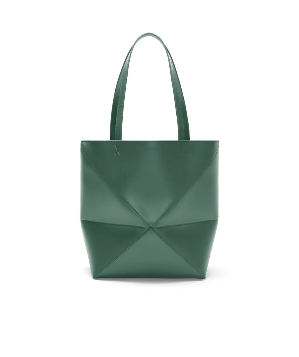 Puzzle Fold Medium Top Handle Bag