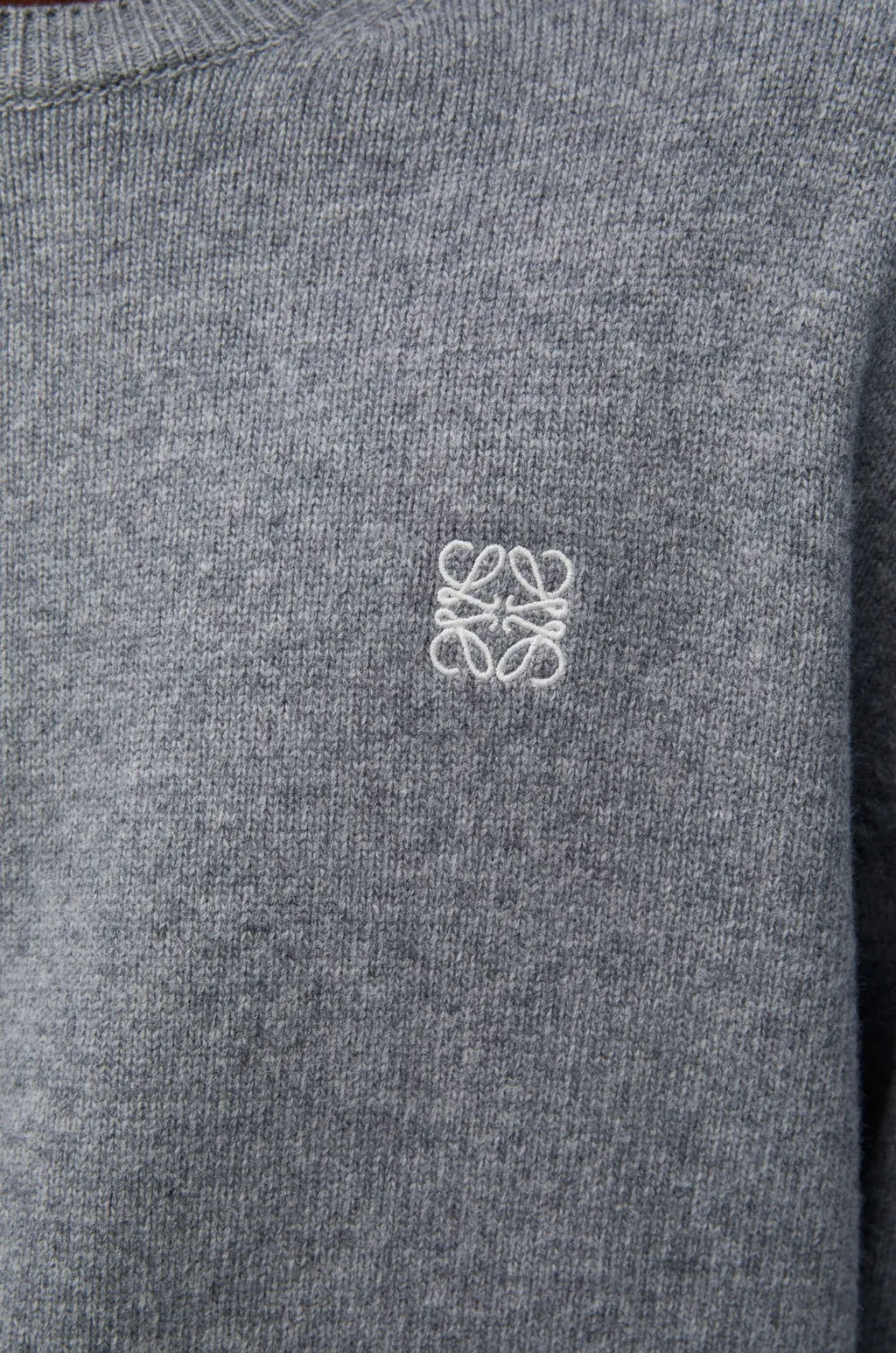 Logo Embroidered Crewneck Jumper