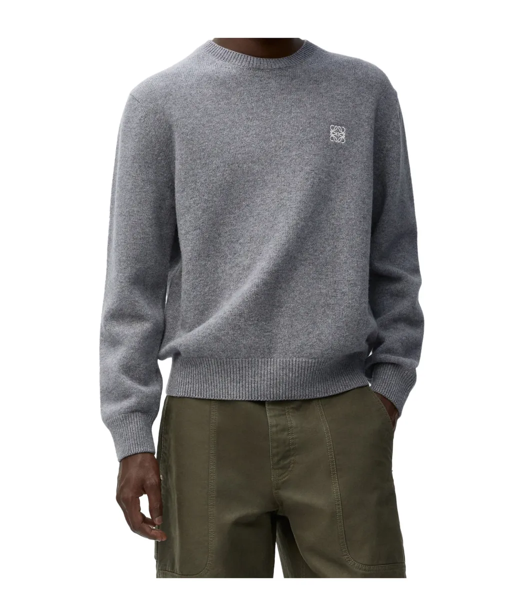 Logo Embroidered Crewneck Jumper