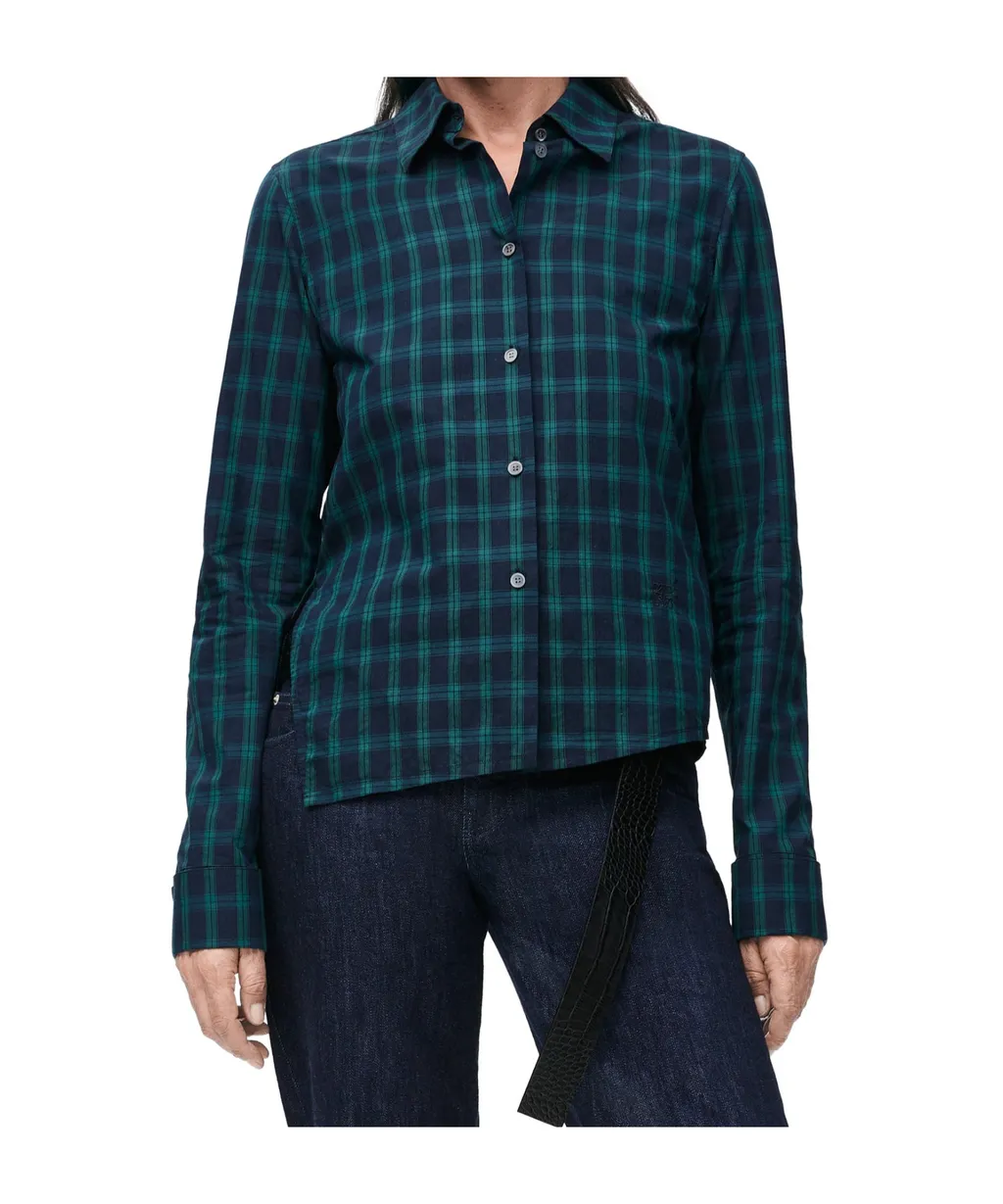 Checked Poplin Shirt