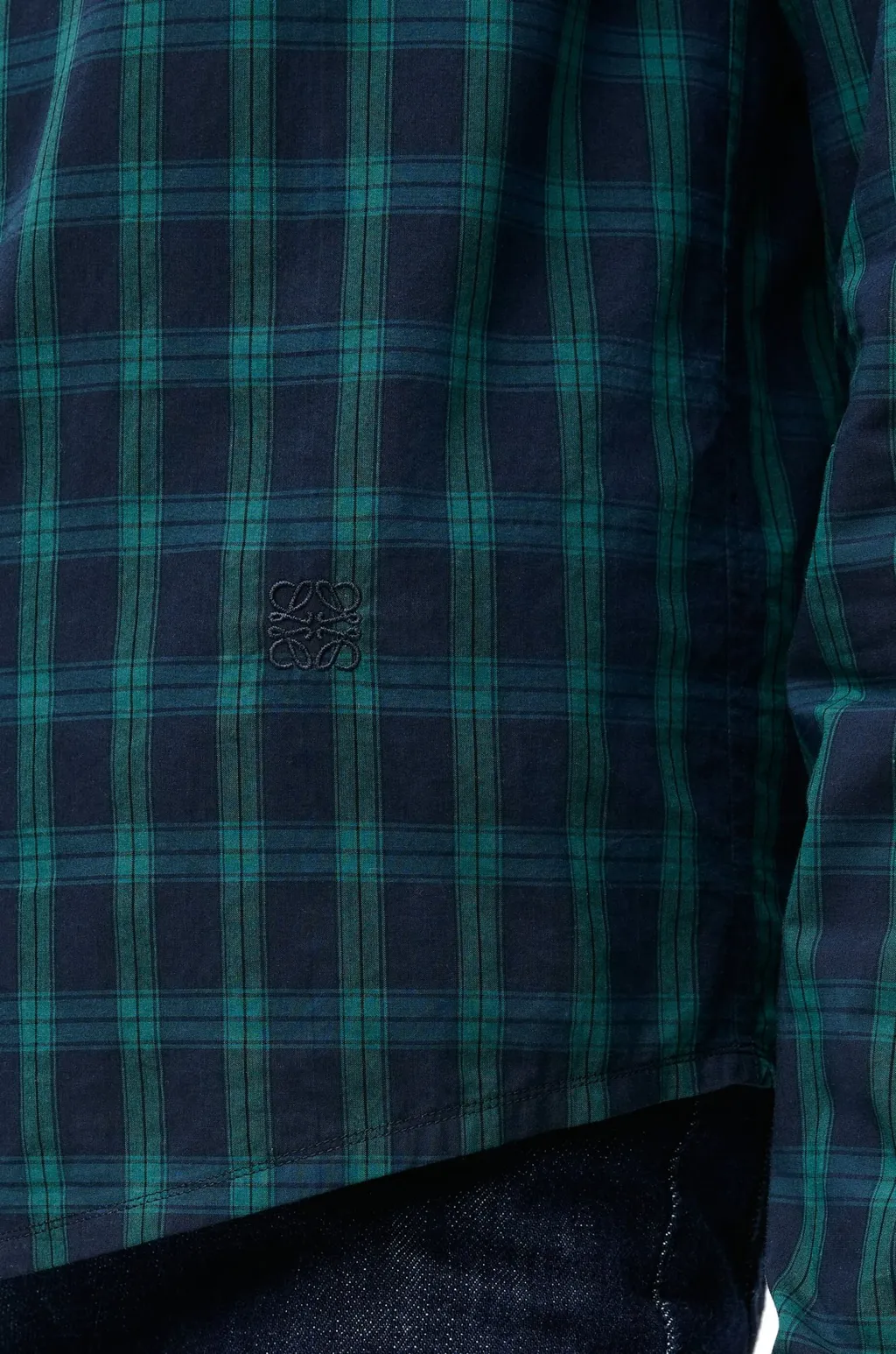 Checked Poplin Shirt