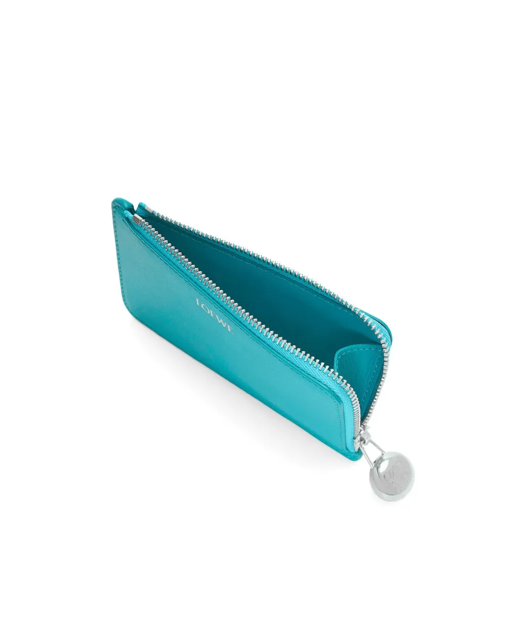 Pebble Coin Cardholder In Shiny Nappa Calfskin