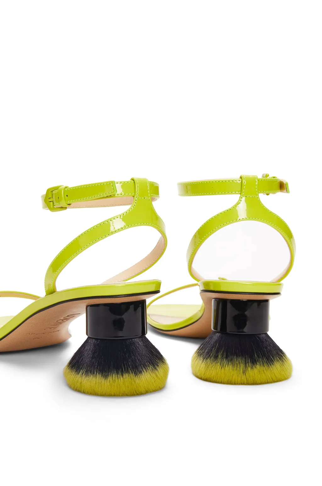 Petal Brush Heel Sandal