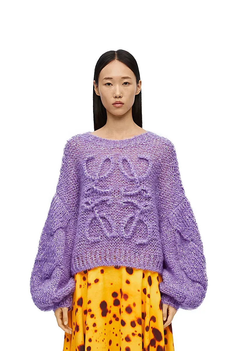 Anagram Sweater In Mohair Blend