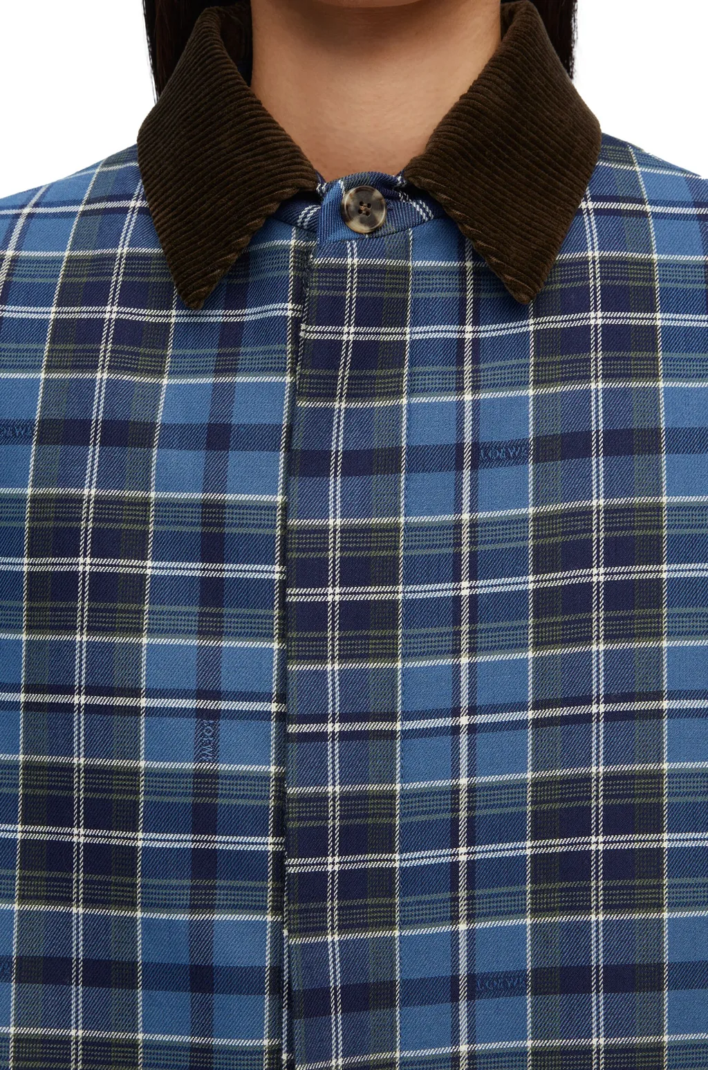 Overshirt In Wool Blend