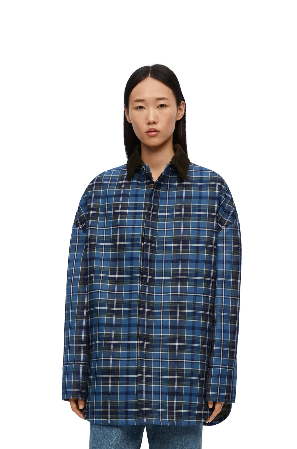 Overshirt In Wool Blend