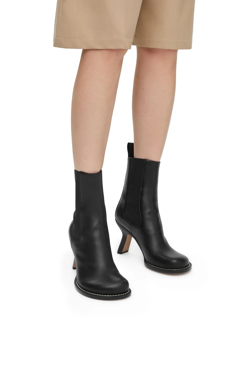 Campo Chelsea Bootie In Waxed Calfskin
