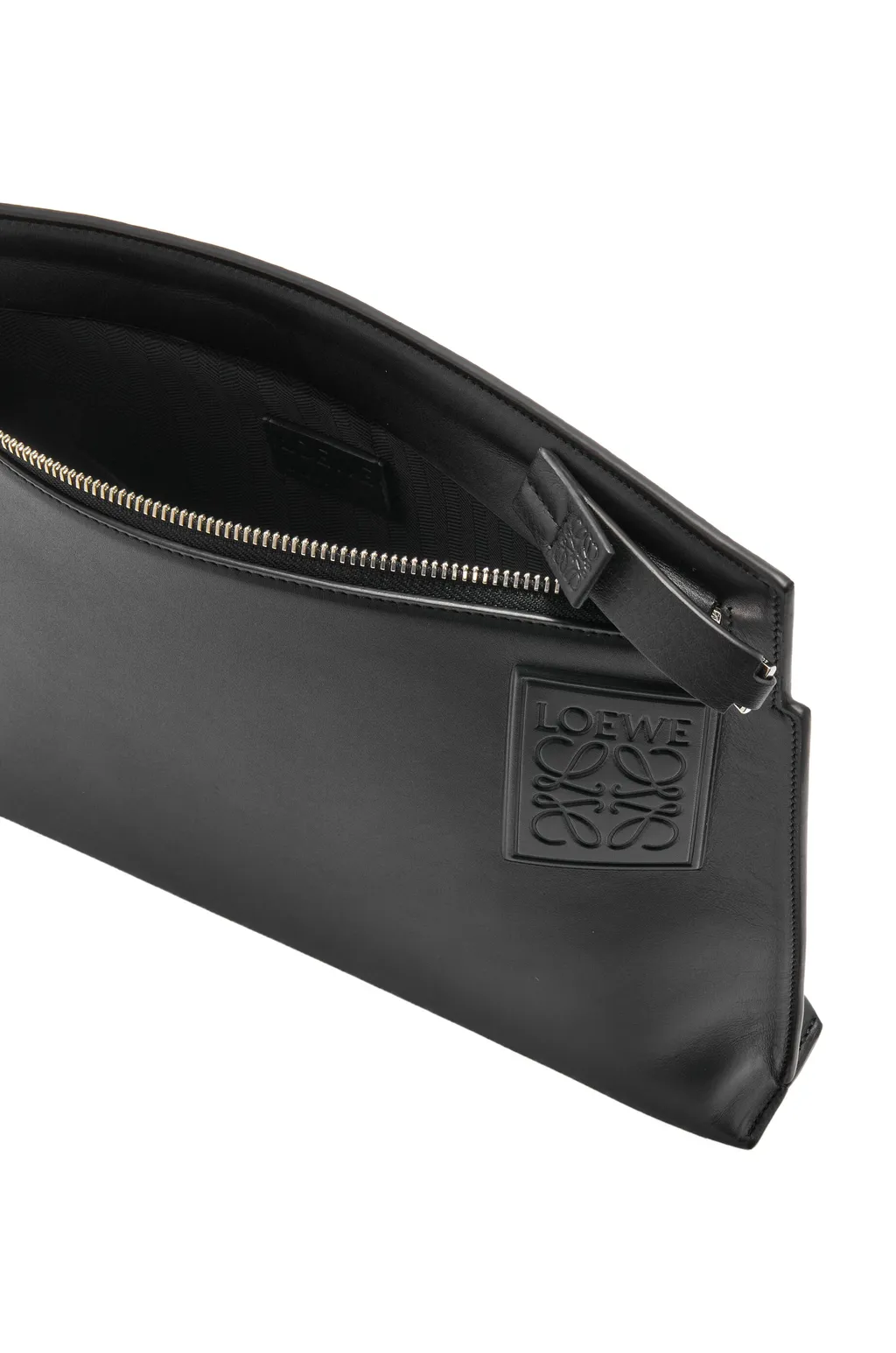 Logo-Debossed T Pouch