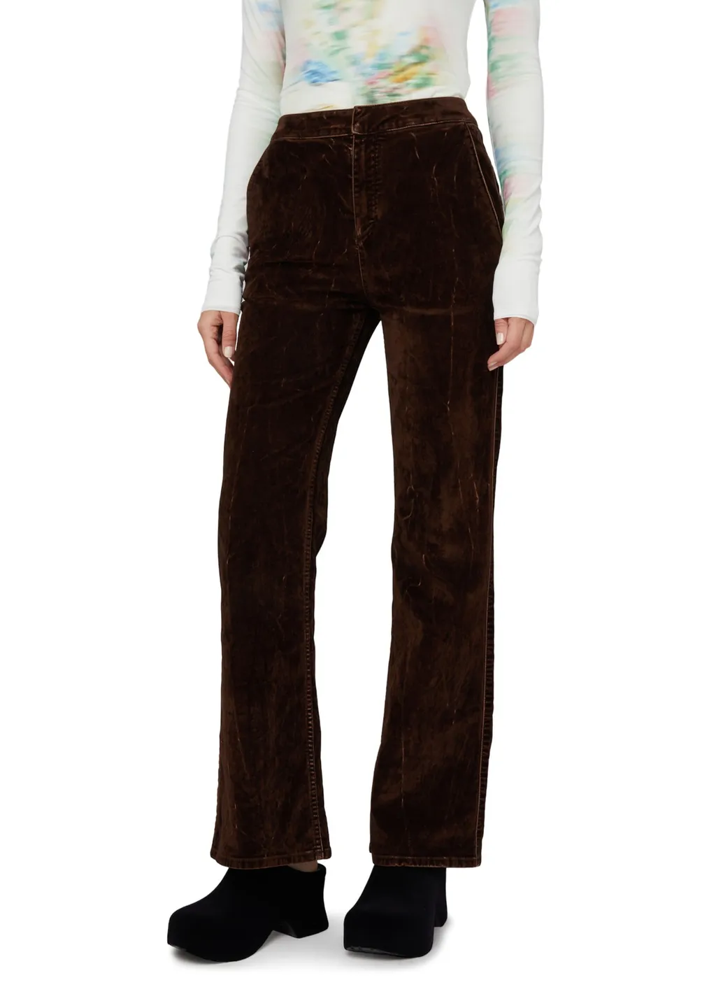 High Waist Wide Leg Pants
