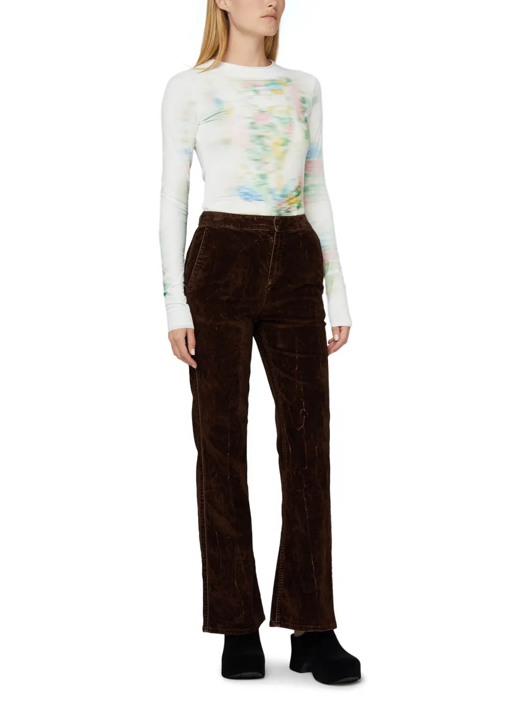 High Waist Wide Leg Pants
