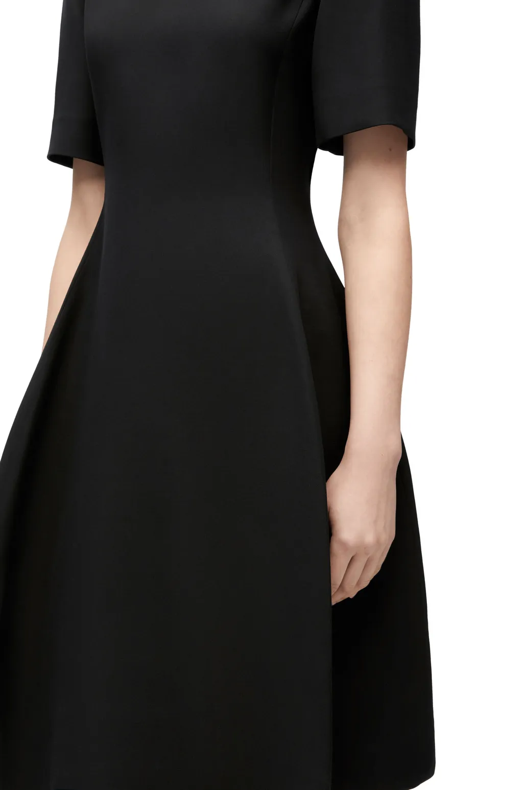 Dress In Silk And Wool