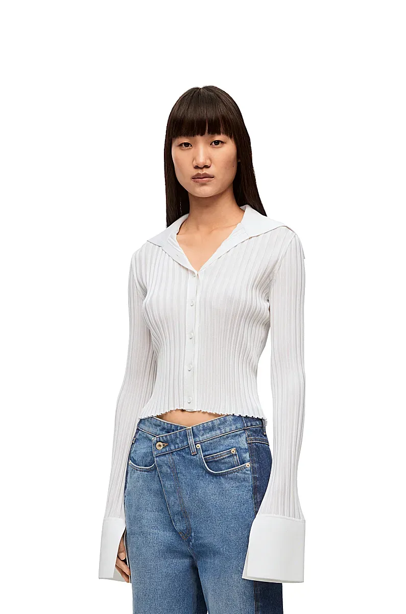 Cardigan In Viscose