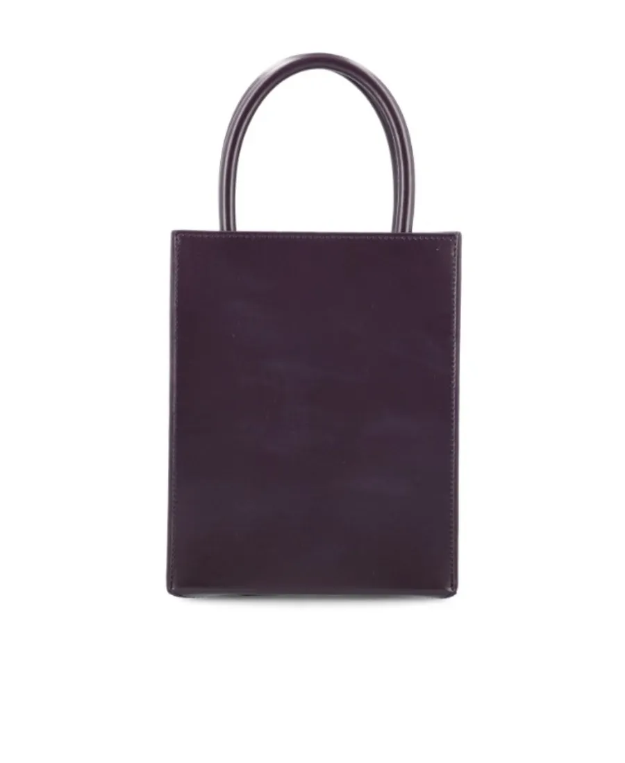 Logo Embossed Tote Bag